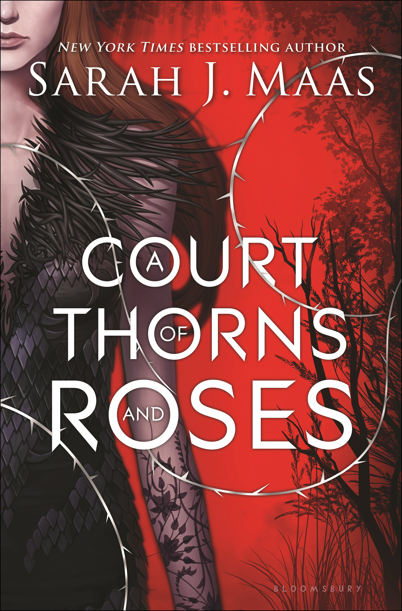A Court of Thorns and Roses ebook cover