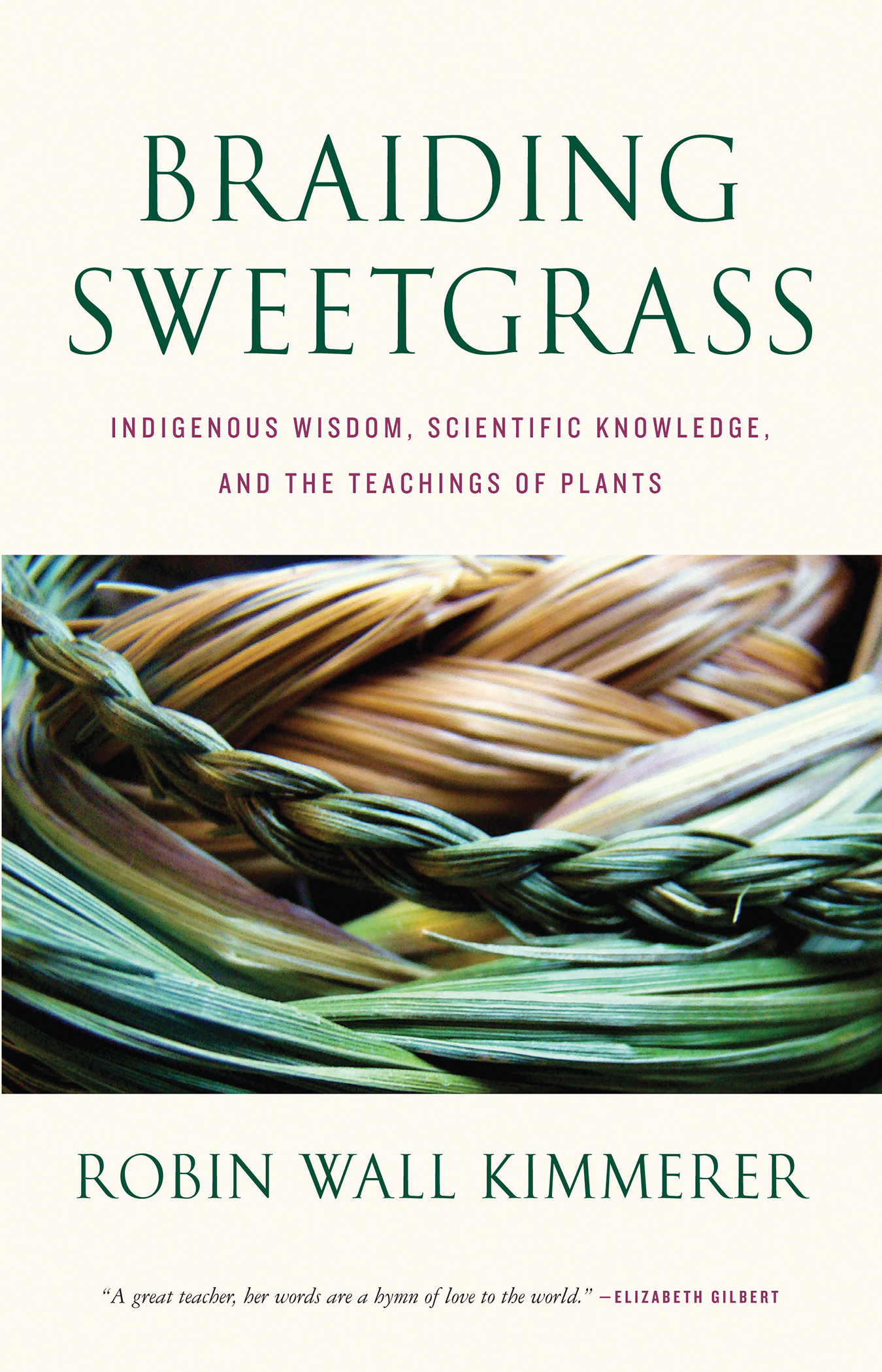Braiding Sweetgrass ebook cover
