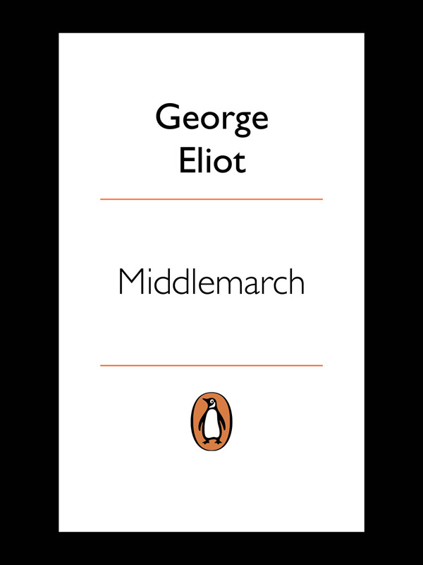 Middlemarch ebook cover