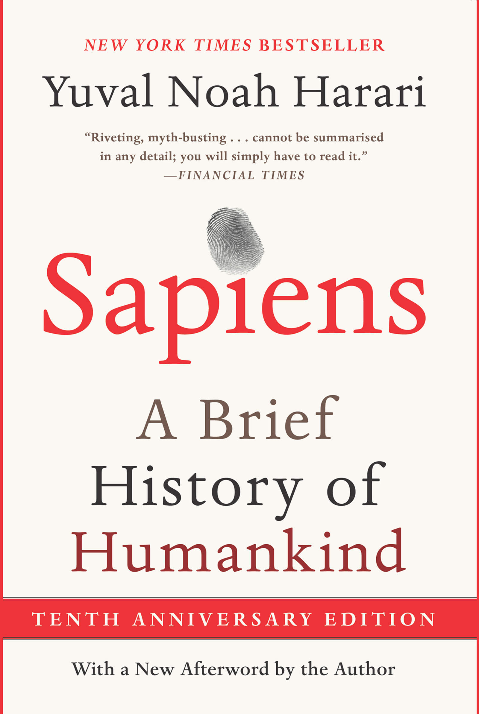 Sapiens: A Brief History of Humankind ebook cover