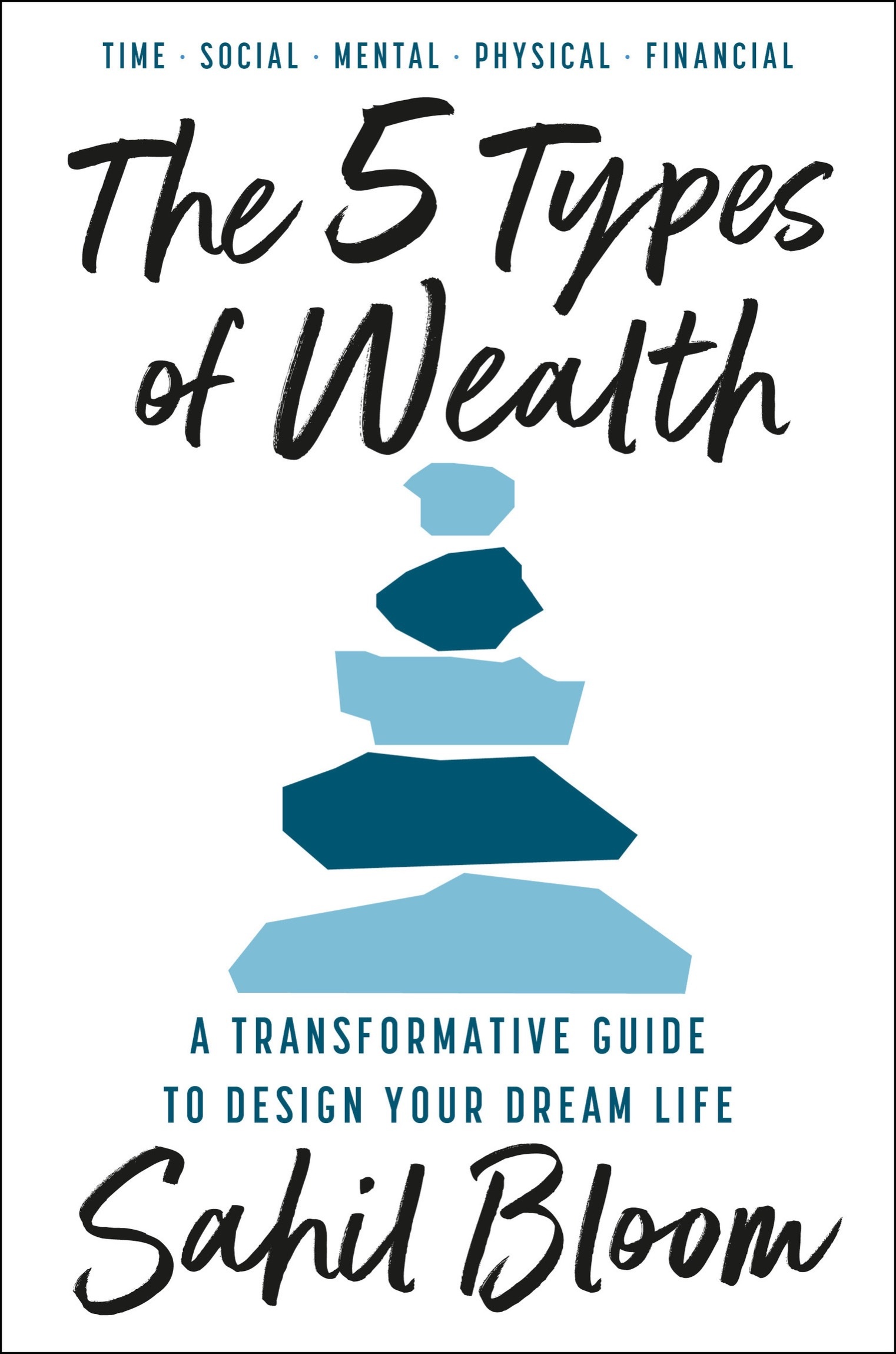 The 5 Types of Wealth: A Transformative Guide to Design Your Dream Life ebook cover