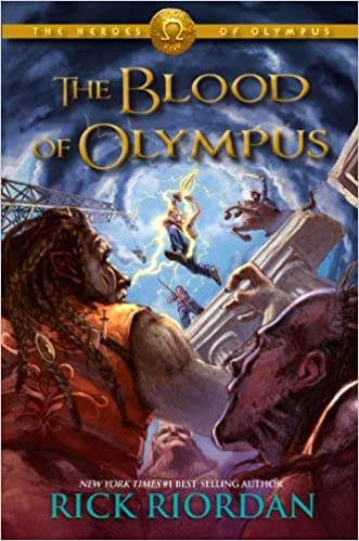 The Blood of Olympus ebook cover