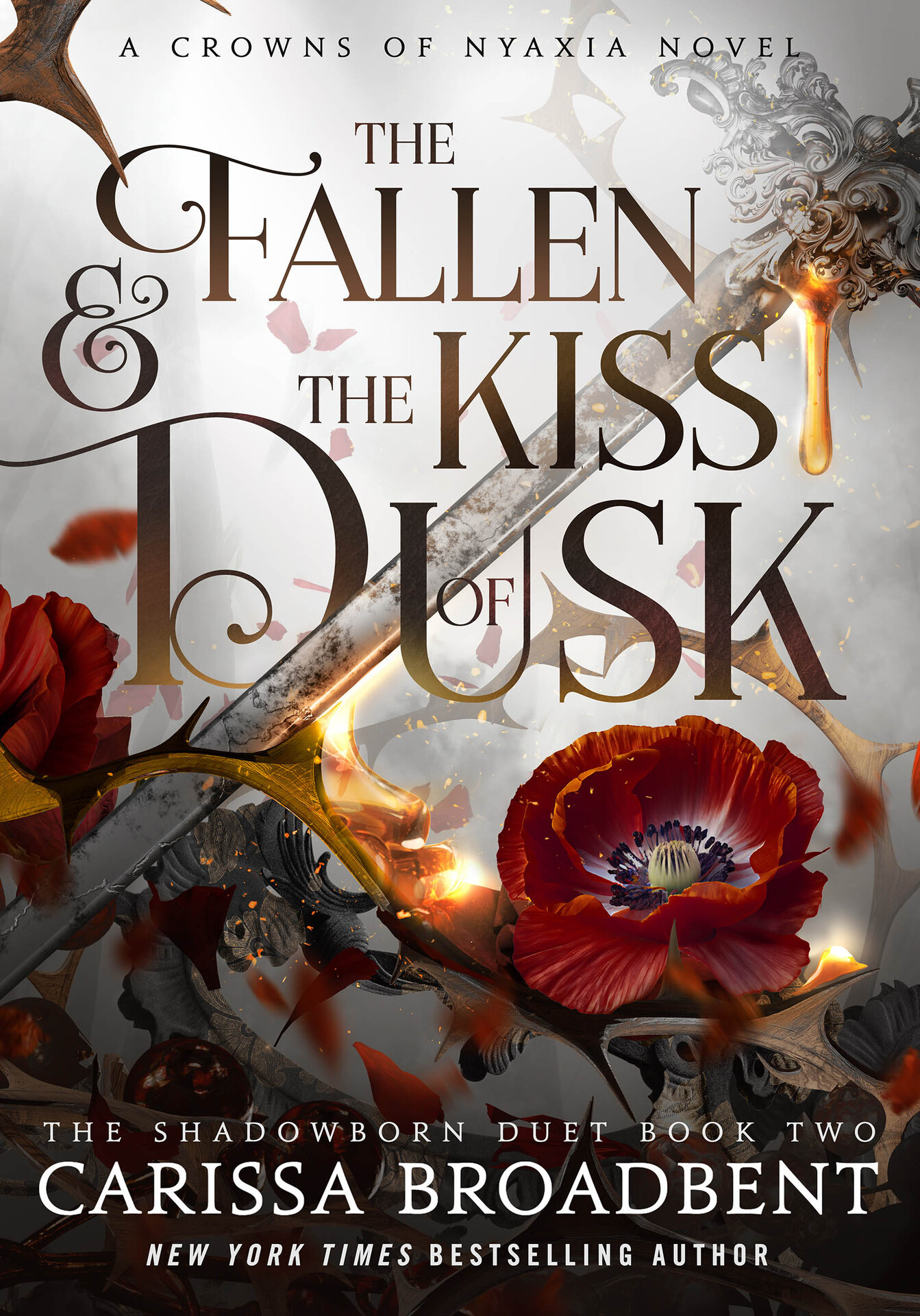 The Fallen and the Kiss of Dusk ebook cover