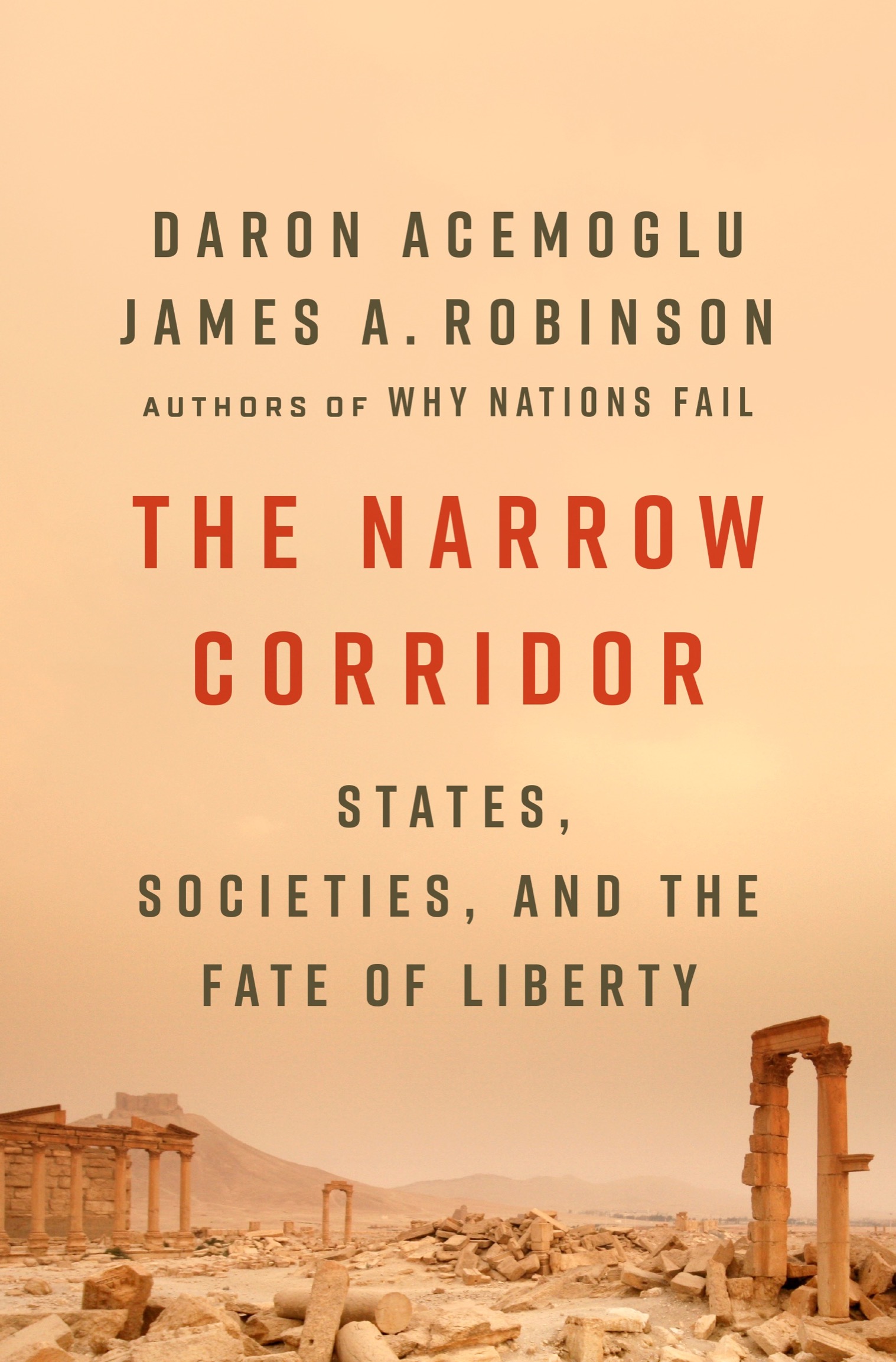 The Narrow Corridor: States, Societies, and the Fate of Liberty ebook cover