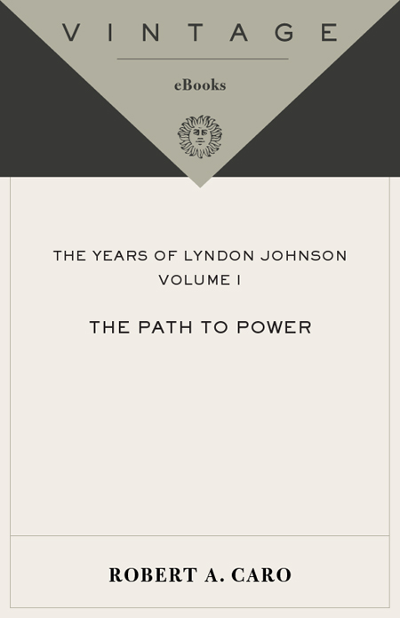The Path to Power: The Years of Lyndon Johnson, Volume I ebook cover