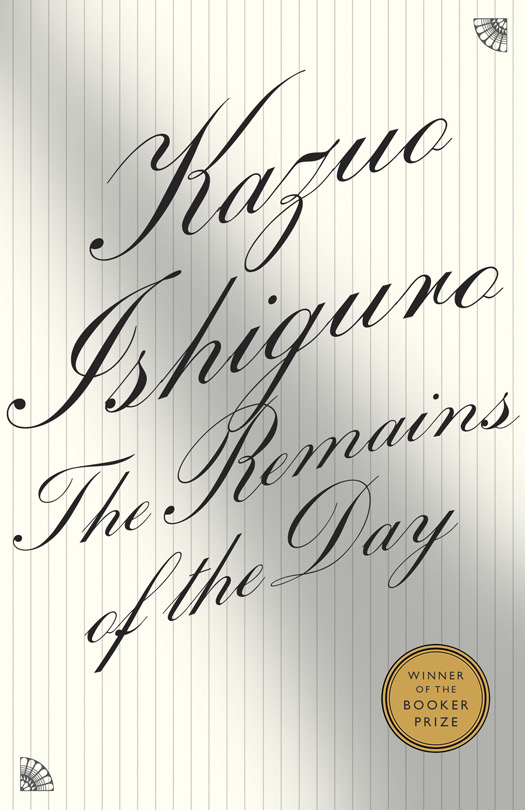 The Remains of the Day ebook cover