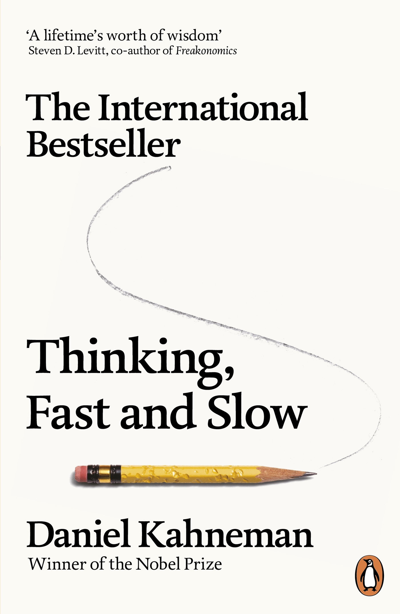 Thinking, Fast and Slow ebook cover