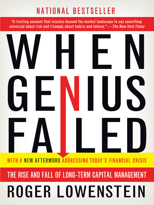 When Genius Failed: The Rise and Fall of Long-Term Capital Management ebook cover